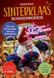 Cover Sintklaas Bonnenboekje Wolvega 2023